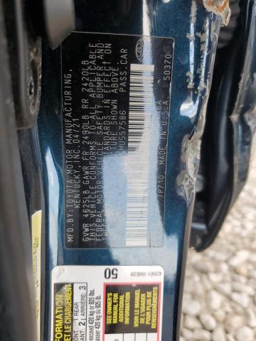 Photo 12 VIN: 4T1C31AK5MU557586 - TOYOTA CAMRY LE 