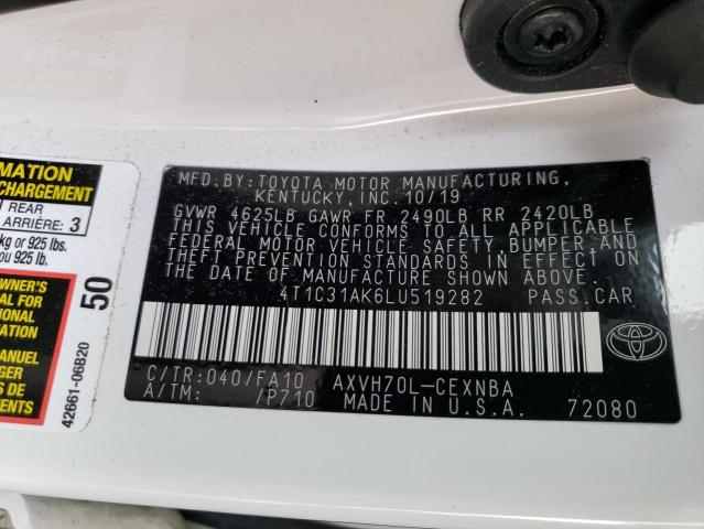 Photo 11 VIN: 4T1C31AK6LU519282 - TOYOTA CAMRY 