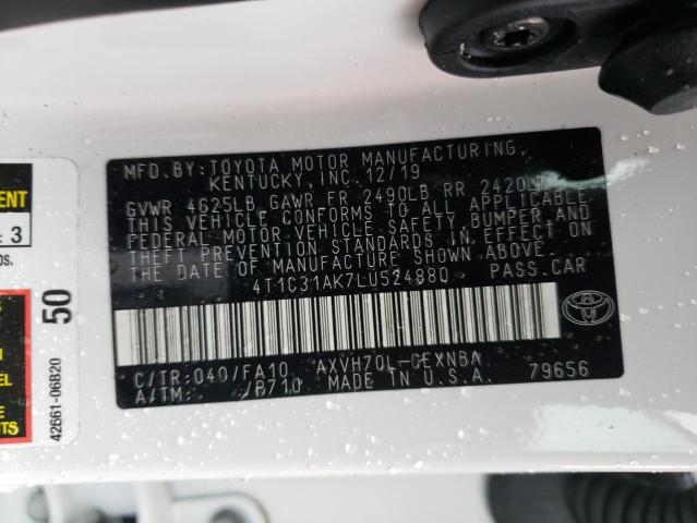 Photo 11 VIN: 4T1C31AK7LU524880 - TOYOTA CAMRY LE 