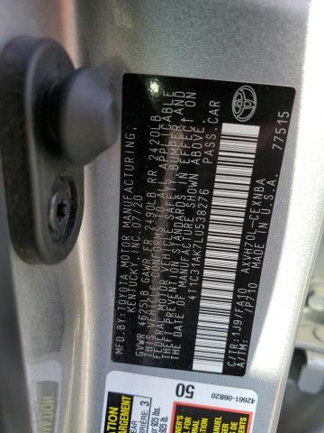 Photo 11 VIN: 4T1C31AK7LU538276 - TOYOTA CAMRY LE 