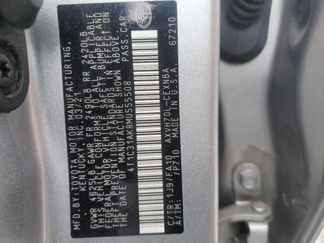 Photo 11 VIN: 4T1C31AK8MU555508 - TOYOTA CAMRY LE 