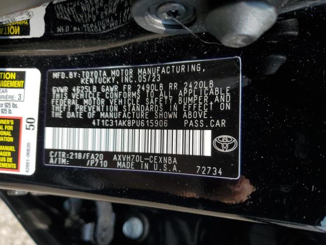 Photo 12 VIN: 4T1C31AK8PU615906 - TOYOTA CAMRY 