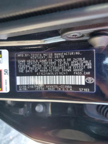 Photo 11 VIN: 4T1C31AK9LU518241 - TOYOTA CAMRY LE 