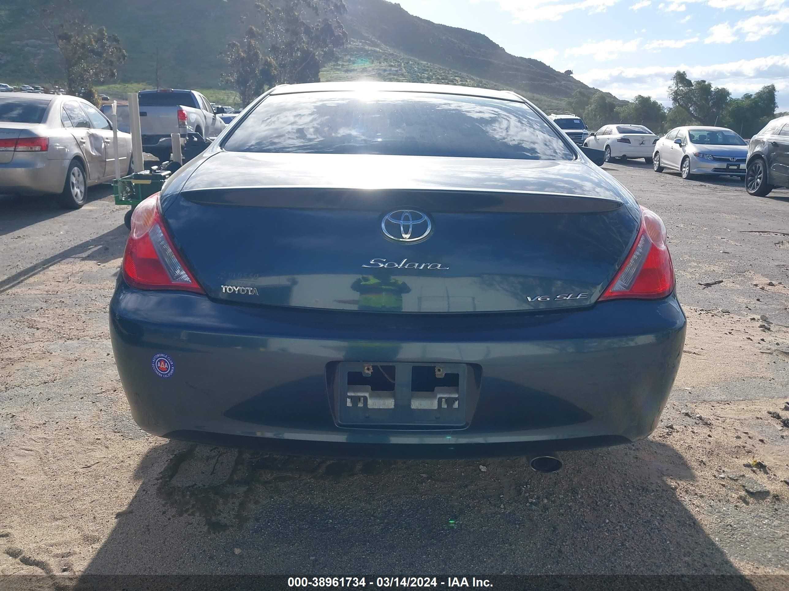 Photo 15 VIN: 4T1CA30P84U013792 - TOYOTA CAMRY SOLARA 