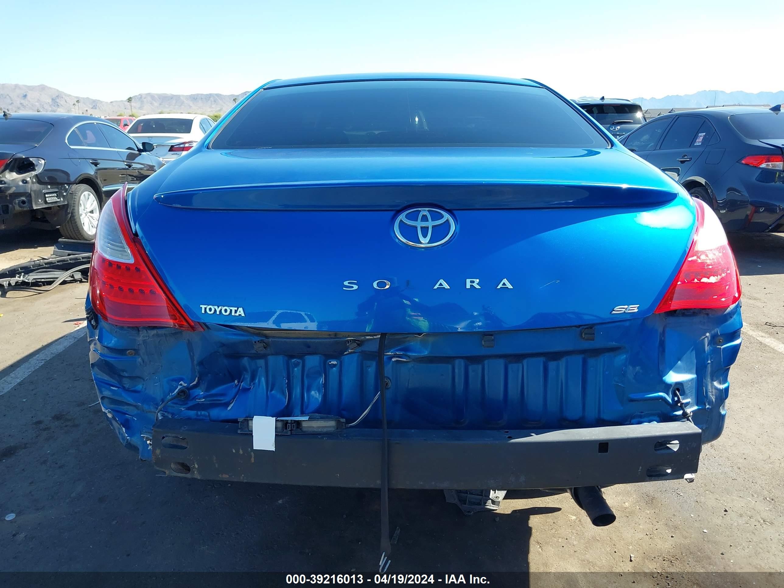 Photo 15 VIN: 4T1CE30P18U762525 - TOYOTA CAMRY SOLARA 