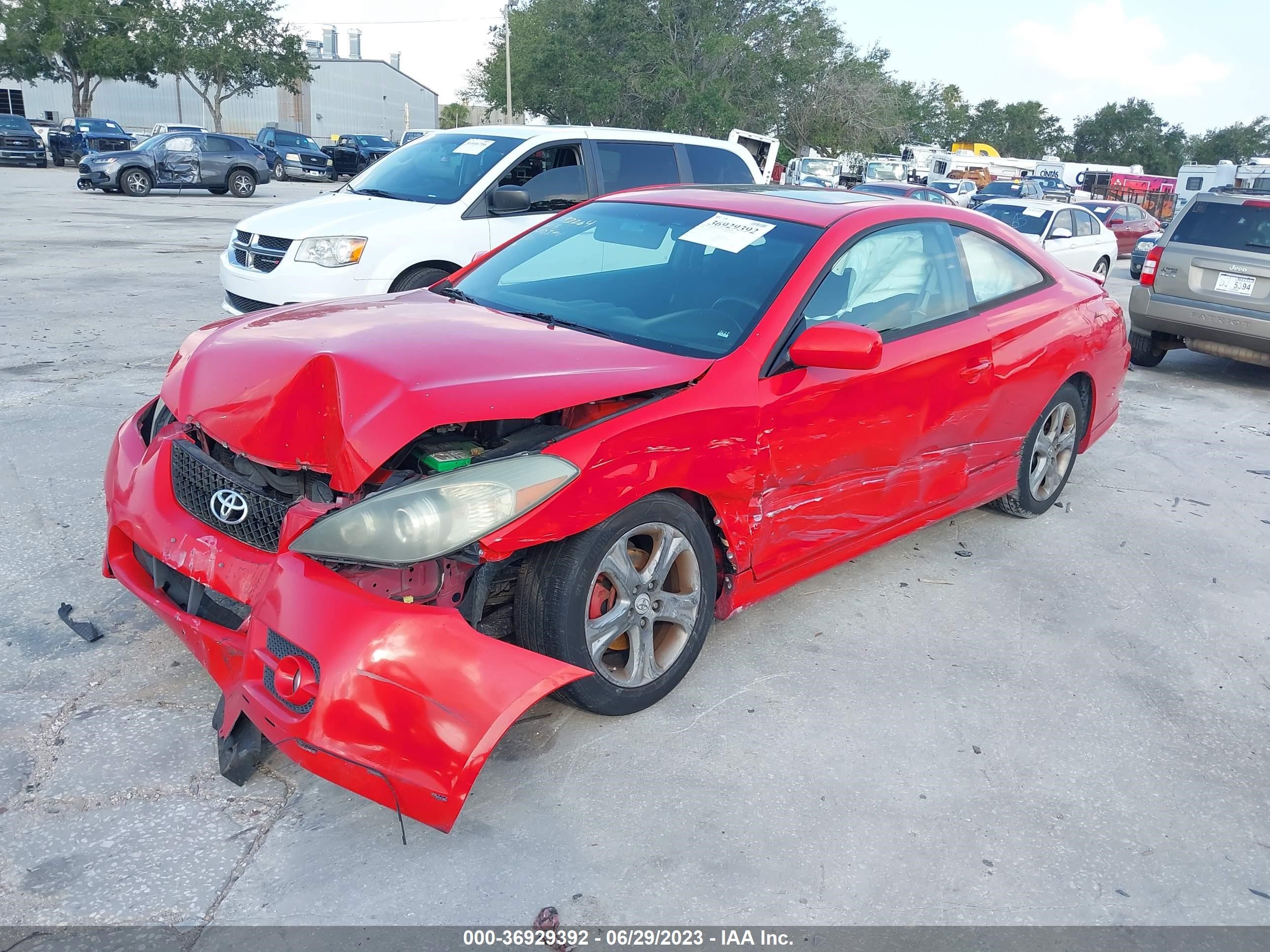 Photo 1 VIN: 4T1CE30P28U765014 - TOYOTA CAMRY SOLARA 