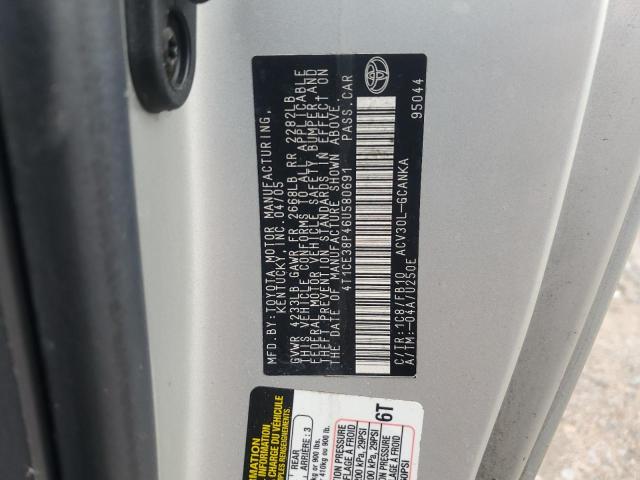 Photo 12 VIN: 4T1CE38P46U580691 - TOYOTA CAMRY SOLA 