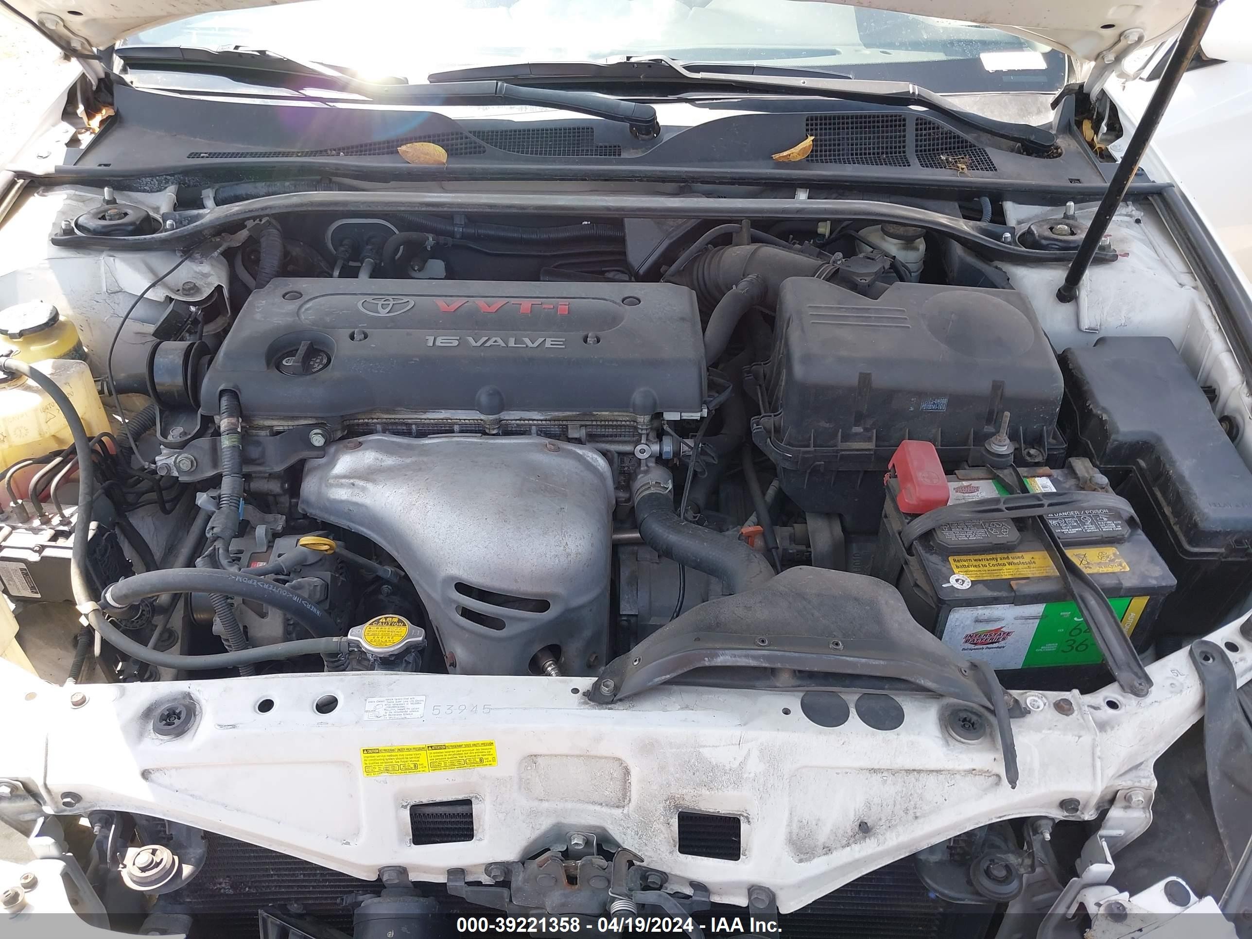 Photo 9 VIN: 4T1CE38P54U828699 - TOYOTA CAMRY SOLARA 