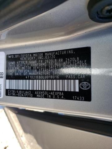 Photo 9 VIN: 4T1D21FB0LU018016 - TOYOTA AVALON LIM 