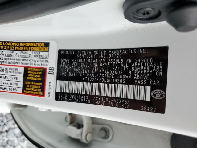 Photo 11 VIN: 4T1D21FB3LU019306 - TOYOTA AVALON LIM 