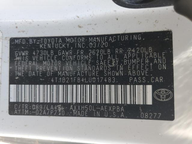 Photo 12 VIN: 4T1D21FB4LU017483 - TOYOTA AVALON LIM 