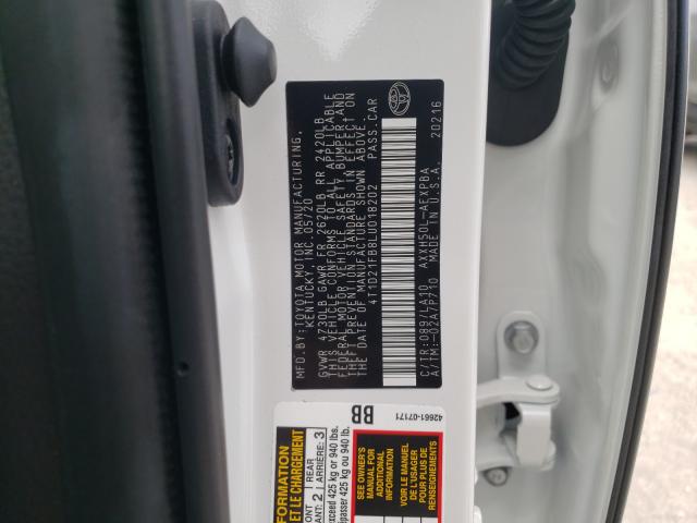 Photo 9 VIN: 4T1D21FB8LU018202 - TOYOTA AVALON LIM 