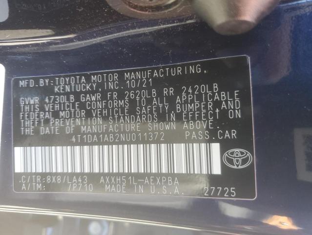 Photo 12 VIN: 4T1DA1AB2NU011372 - TOYOTA AVALON LIM 