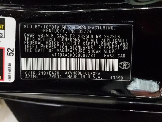 Photo 11 VIN: 4T1DAACK3SU008781 - TOYOTA CAMRY XSE 