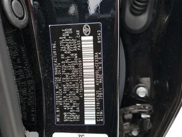 Photo 11 VIN: 4T1DAACK7SU502691 - TOYOTA CAMRY XSE 