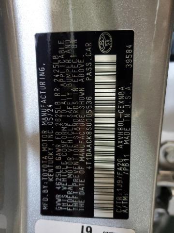 Photo 12 VIN: 4T1DAACK8SU005536 - TOYOTA CAMRY 