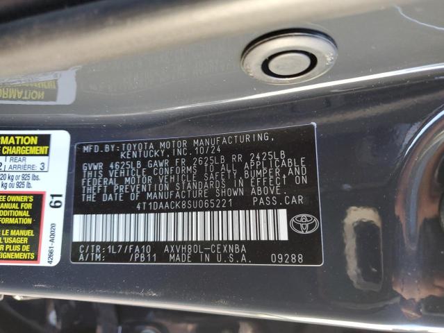 Photo 11 VIN: 4T1DAACK8SU065221 - TOYOTA CAMRY 