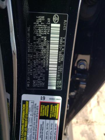 Photo 12 VIN: 4T1DAACK9SU508072 - TOYOTA CAMRY XSE 