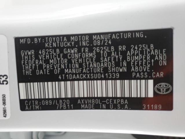 Photo 11 VIN: 4T1DAACKXSU041339 - TOYOTA CAMRY XSE 