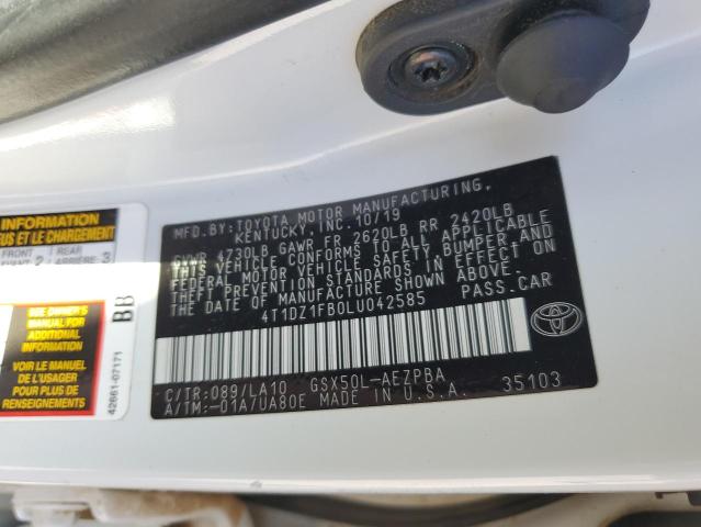 Photo 11 VIN: 4T1DZ1FB0LU042585 - TOYOTA AVALON LIM 