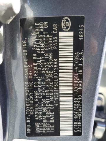 Photo 11 VIN: 4T1E21FB8LU012968 - TOYOTA AVALON 