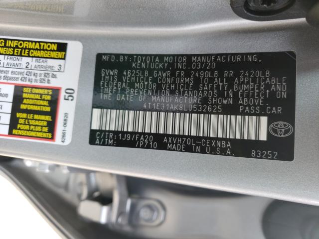 Photo 9 VIN: 4T1E31AK8LU532625 - TOYOTA CAMRY LE 