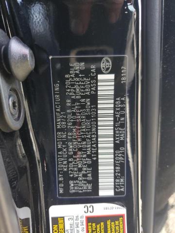 Photo 11 VIN: 4T1EA1AB3NU011031 - TOYOTA AVALON NIG 