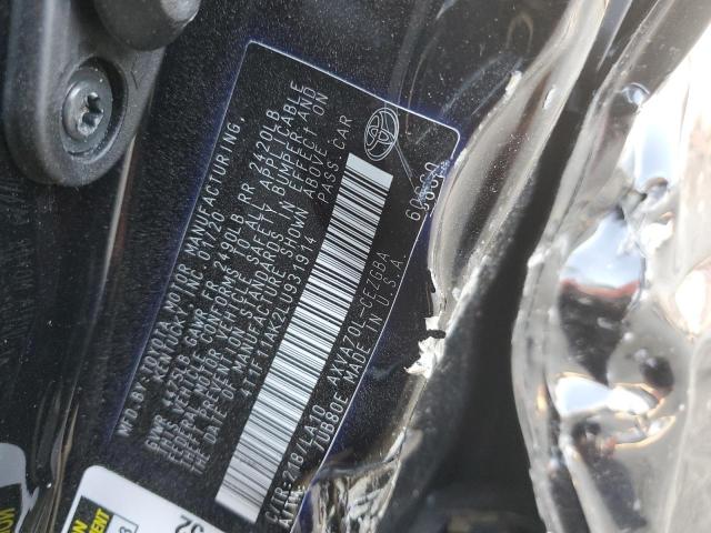 Photo 12 VIN: 4T1F11AK2LU931914 - TOYOTA CAMRY XLE 