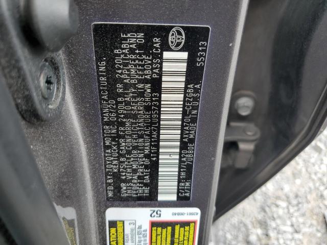 Photo 11 VIN: 4T1F11AK7LU957313 - TOYOTA CAMRY XLE 