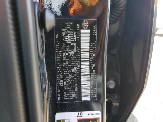 Photo 12 VIN: 4T1F11BK3PU096457 - TOYOTA CAMRY XLE 