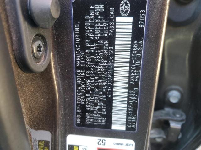 Photo 11 VIN: 4T1F31AK2LU526128 - TOYOTA CAMRY XLE 