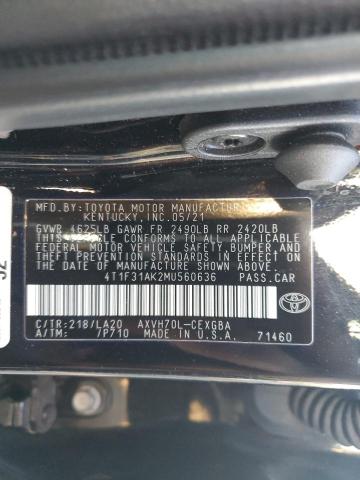 Photo 12 VIN: 4T1F31AK2MU560636 - TOYOTA CAMRY 