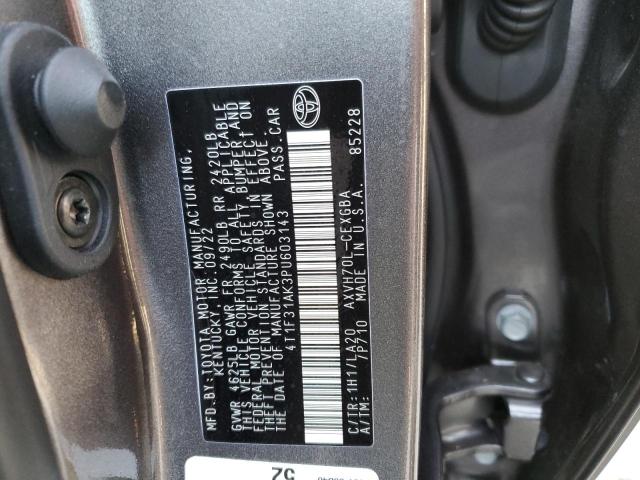 Photo 12 VIN: 4T1F31AK3PU603143 - TOYOTA CAMRY XLE 