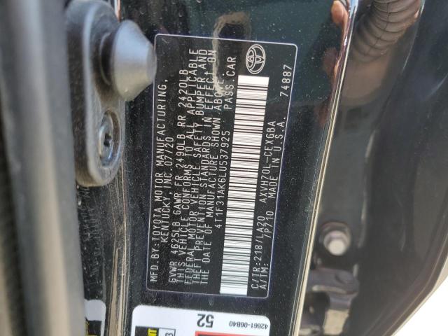 Photo 11 VIN: 4T1F31AK6LU537925 - TOYOTA CAMRY XLE 