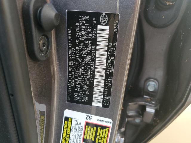 Photo 12 VIN: 4T1F31AK8RU072198 - TOYOTA CAMRY XLE 