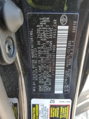 Photo 11 VIN: 4T1F31AKXPU611868 - TOYOTA CAMRY XLE 