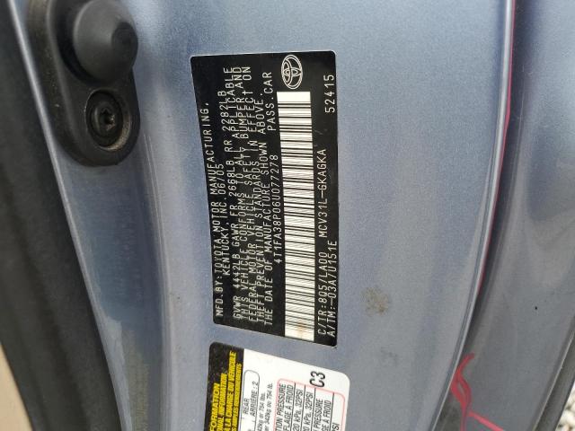 Photo 11 VIN: 4T1FA38P06U077278 - TOYOTA CAMRY SOLA 