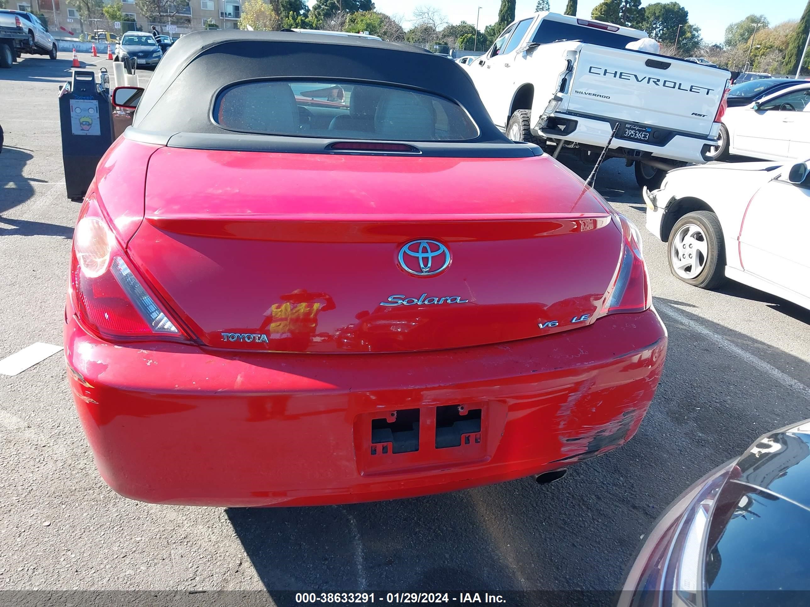 Photo 15 VIN: 4T1FA38P16U099600 - TOYOTA CAMRY SOLARA 