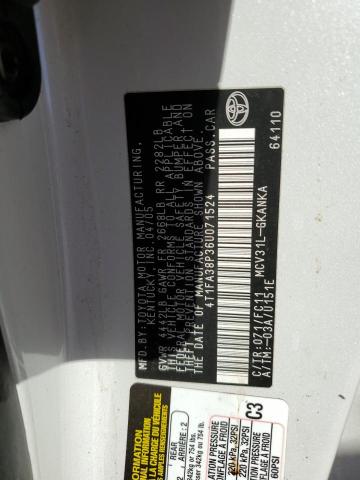 Photo 12 VIN: 4T1FA38P36U071524 - TOYOTA CAMRY SOLA 