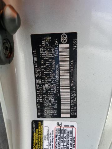 Photo 12 VIN: 4T1FA38P86U093387 - TOYOTA CAMRY SOLA 