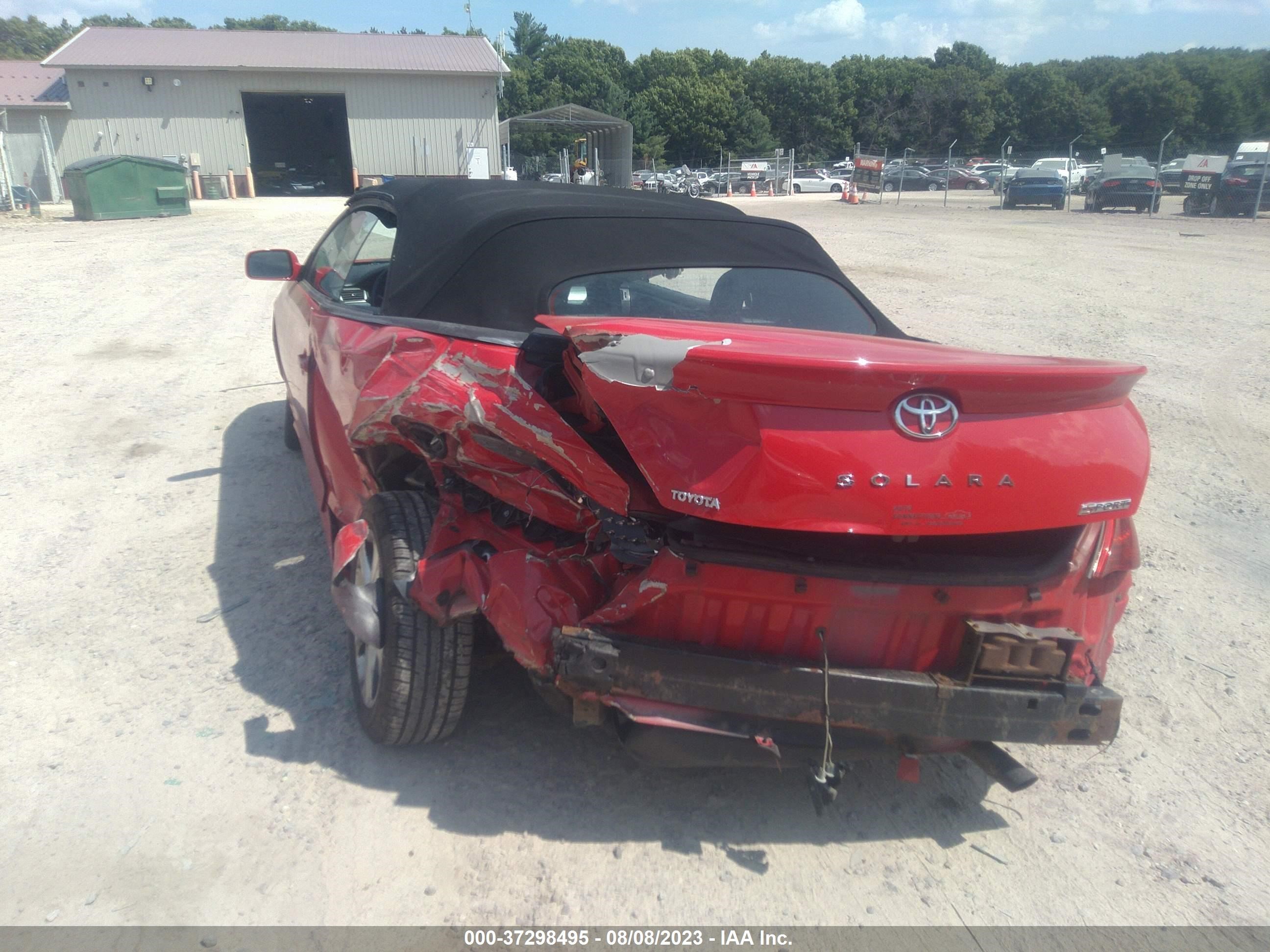 Photo 5 VIN: 4T1FA38P88U136239 - TOYOTA CAMRY SOLARA 