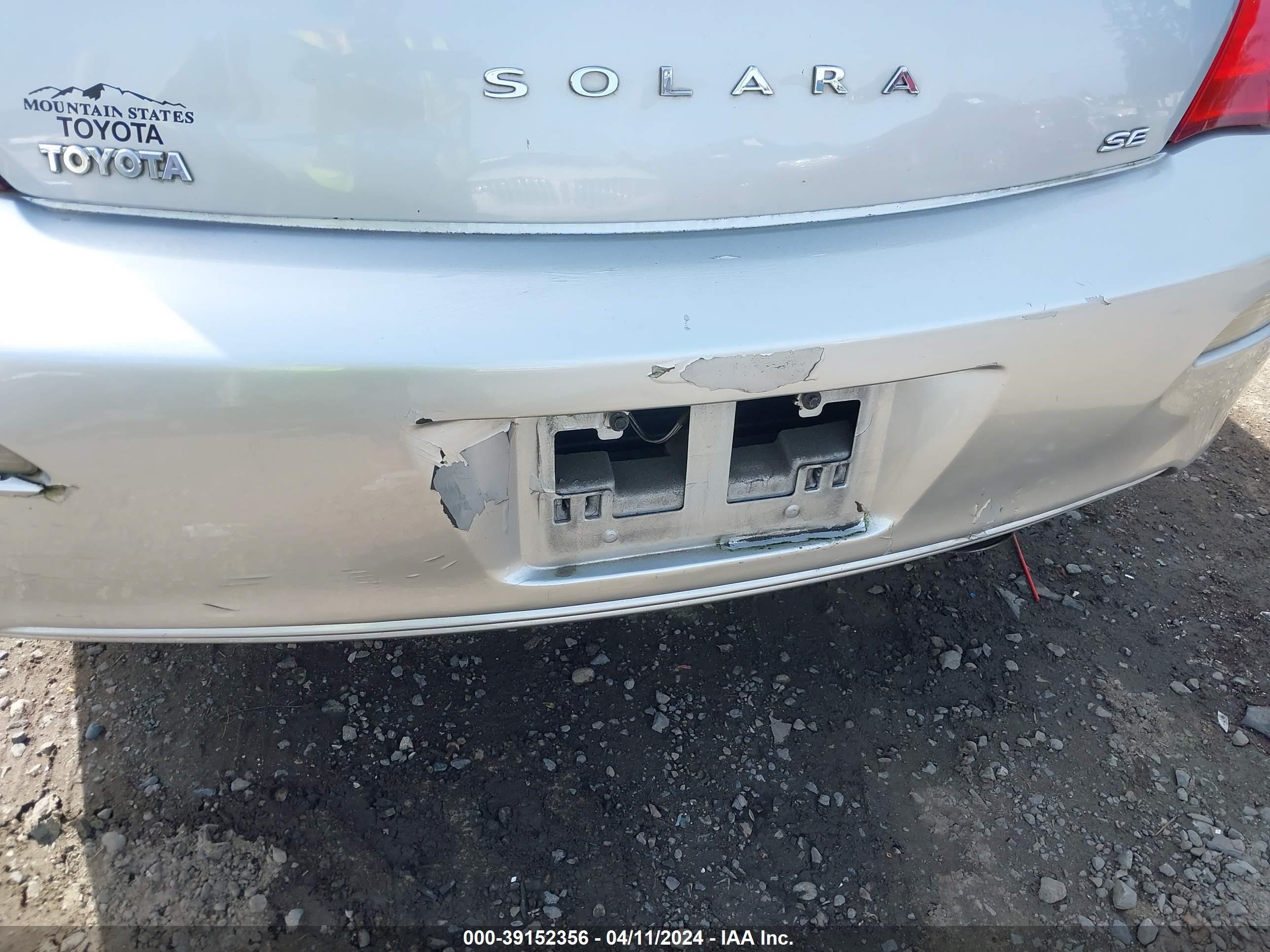 Photo 17 VIN: 4T1FA38P97U130741 - TOYOTA CAMRY SOLARA 