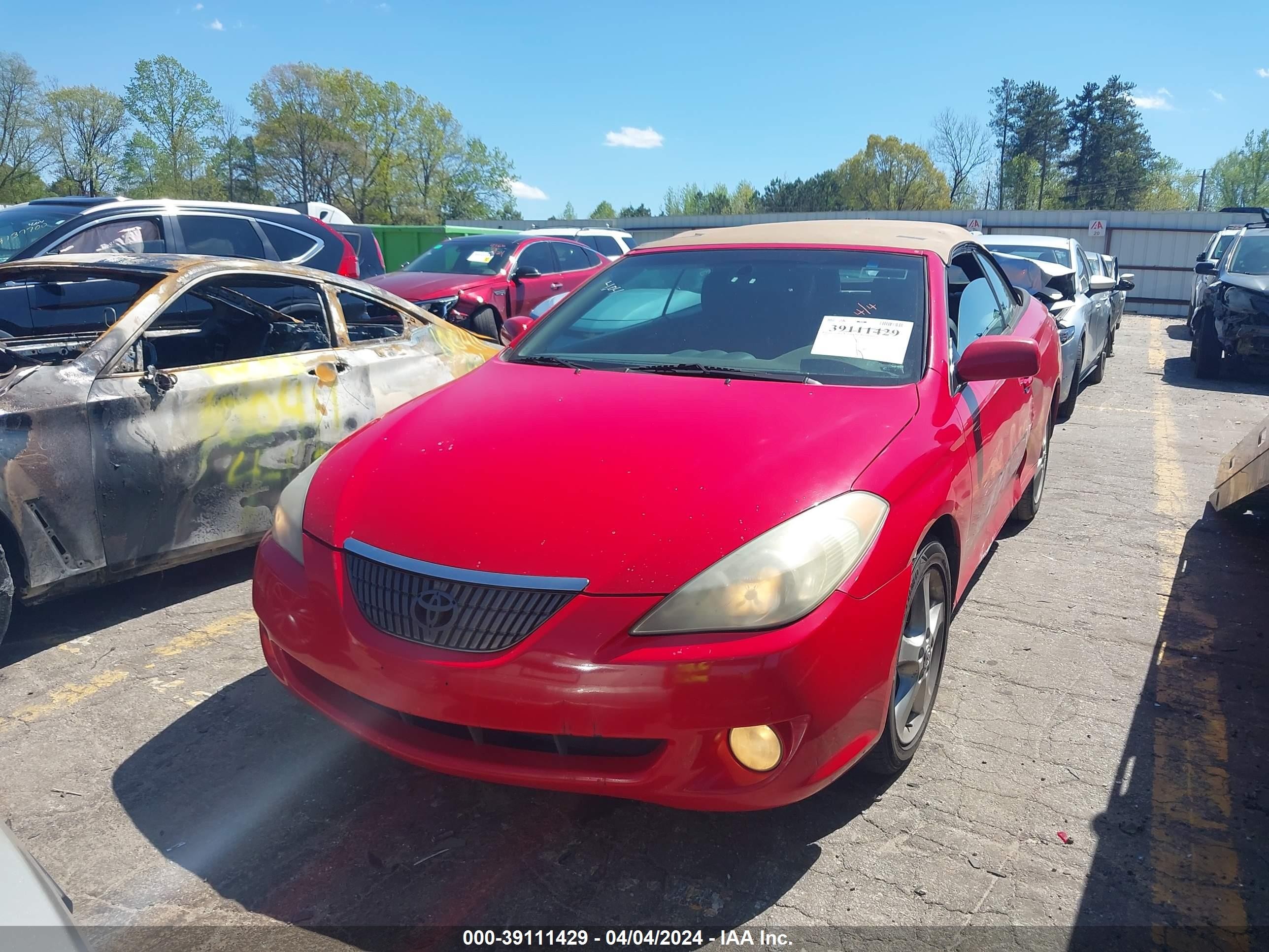 Photo 1 VIN: 4T1FA38PX4U029834 - TOYOTA CAMRY SOLARA 