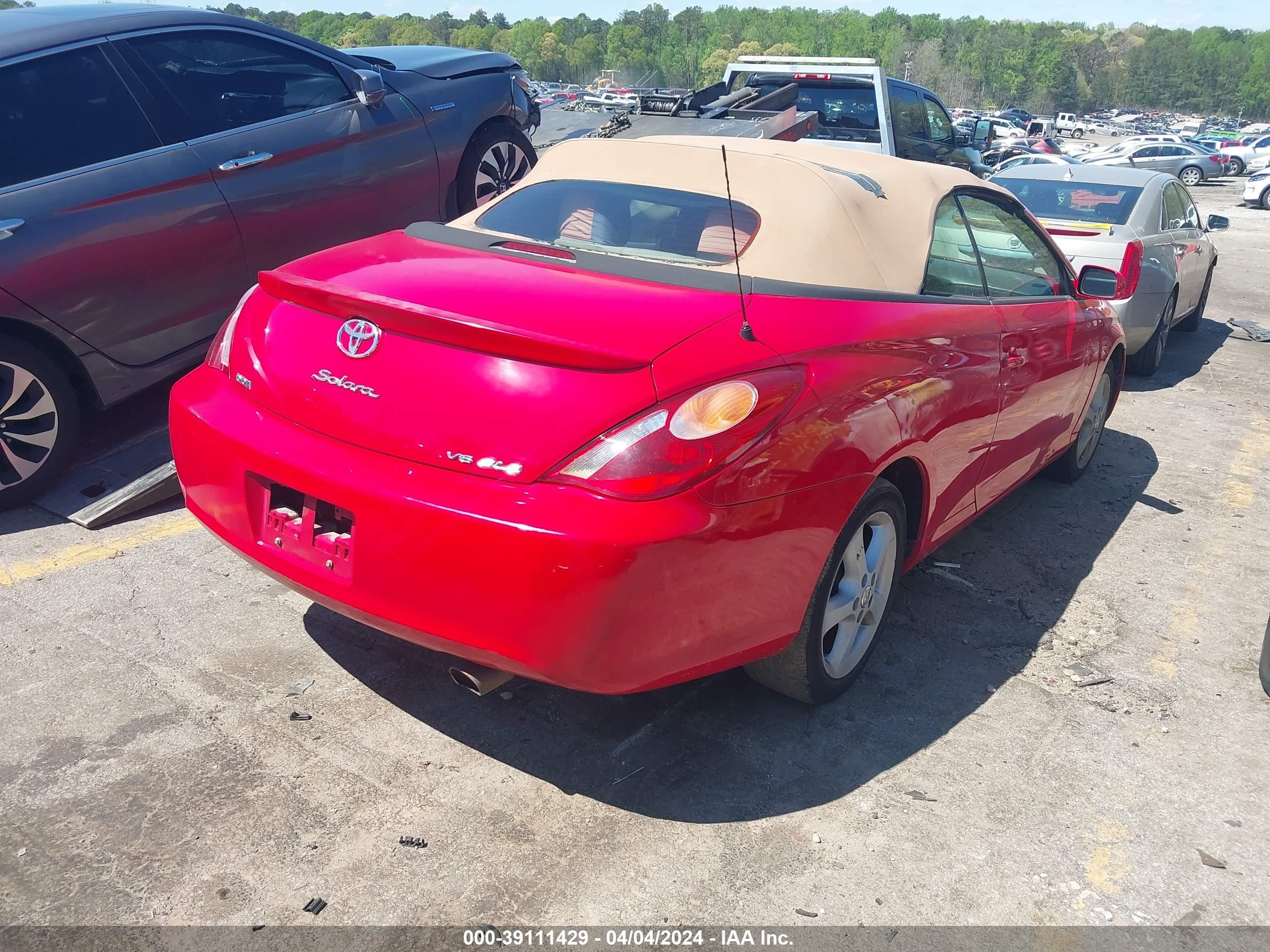 Photo 3 VIN: 4T1FA38PX4U029834 - TOYOTA CAMRY SOLARA 