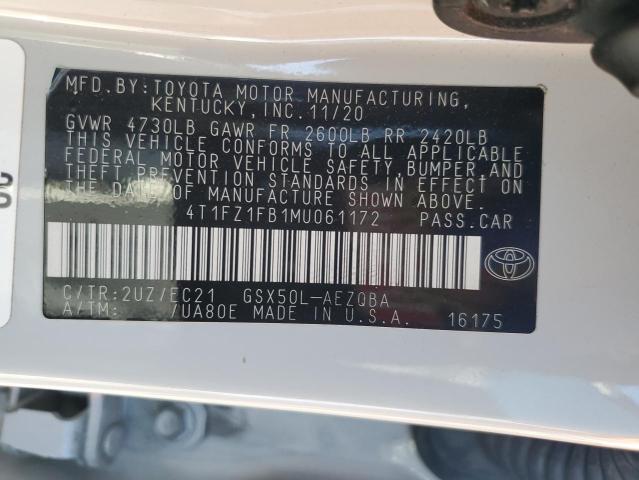 Photo 11 VIN: 4T1FZ1FB1MU061172 - TOYOTA AVALON TRD 