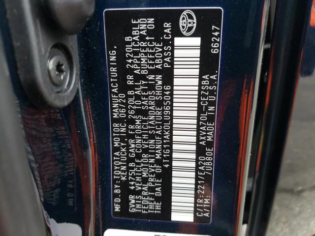 Photo 9 VIN: 4T1G11AK0LU965046 - TOYOTA CAMRY SE 