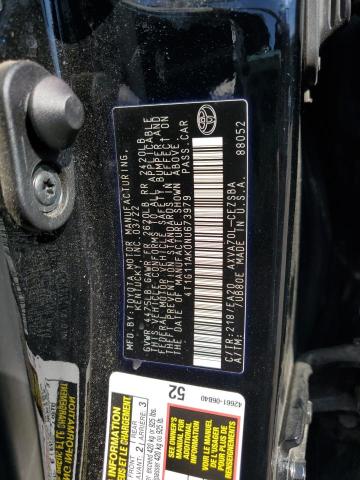 Photo 12 VIN: 4T1G11AK0NU673979 - TOYOTA CAMRY SE 