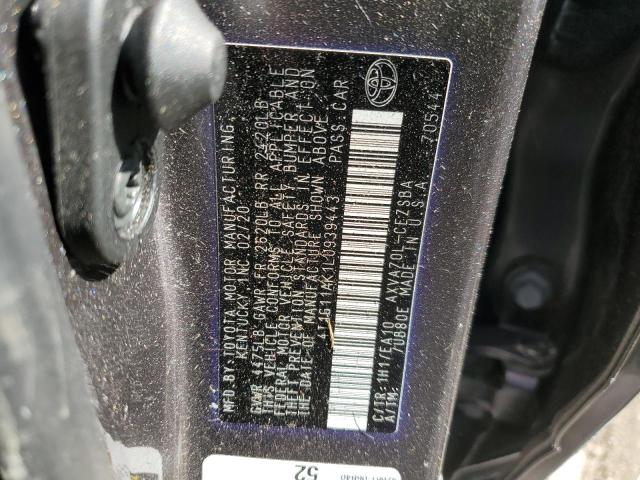 Photo 11 VIN: 4T1G11AK1LU939443 - TOYOTA CAMRY 