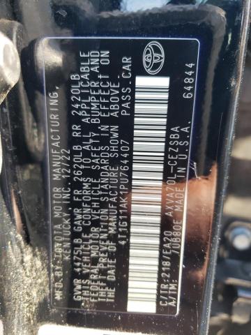 Photo 12 VIN: 4T1G11AK1PU764407 - TOYOTA CAMRY 