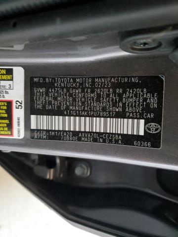 Photo 12 VIN: 4T1G11AK1PU789517 - TOYOTA CAMRY 